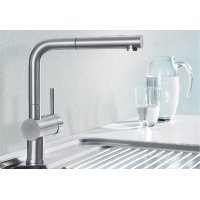 BLANCO LINUS-S kihúzható fejes króm csaptelep